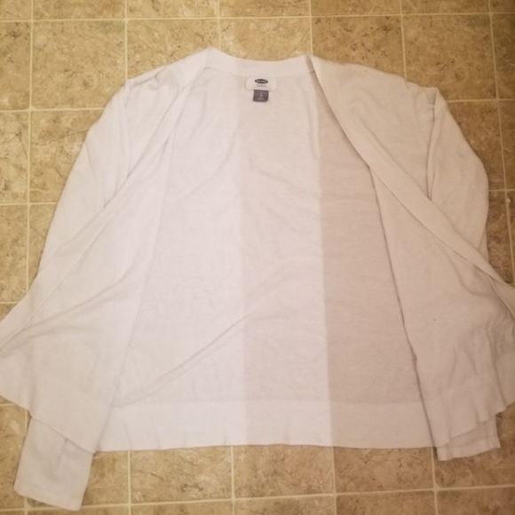 Old Navy Sweaters - Simple White cardigan